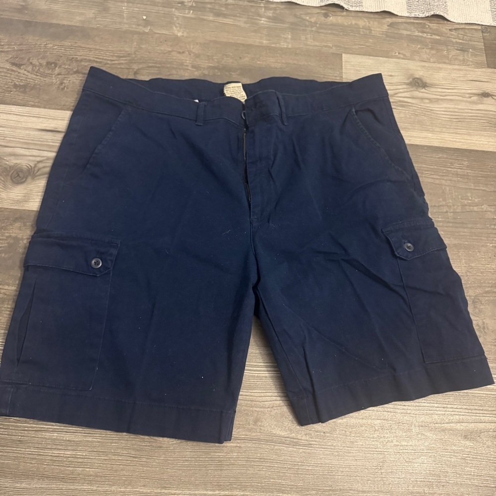 St‎ Johns Bay Men's Navy Cargo Shorts 42